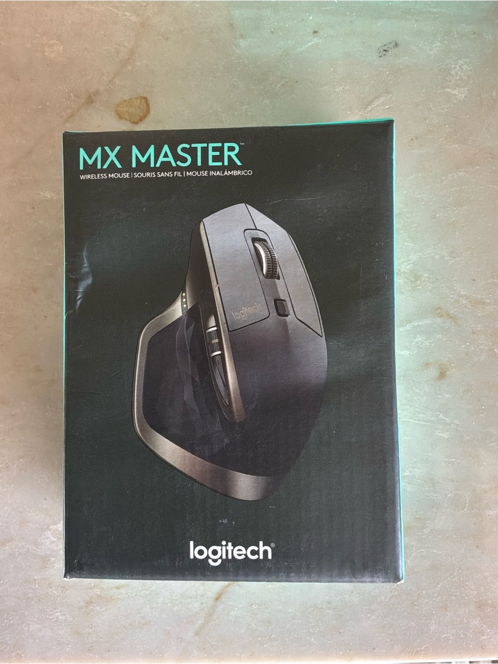 Logitech MX Master Wireless Mouse - Black and Silver Accents
